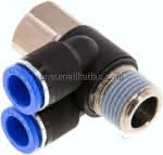 Y-Winkel-Steckanschluss, I/A R,1/2"-12mm, IQS-Standard