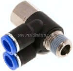Y-Winkel-Steckanschluss, I/A R,1/4"-8mm, IQS-Standard