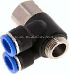 Y-Winkel-Steckanschluss, I/A G,3/8"-10mm, IQS-Standard