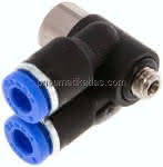 Y-Winkel-Steckanschluss, I/A M,5-4mm, IQS-Standard