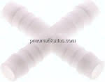 Kreuz-Schlauchverbinder 12mm,,POM