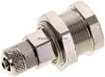 Abreißkupplungsdose (NW5) 6x4mm Schlauch, Messing vernic