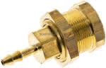Abreißkupplungsdose (NW5) 4mm Schlauch, Messing