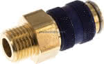 Kupplungsdose (NW5) G 1/4"(AG) , Messing