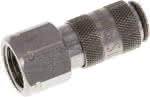 Kupplungsdose (NW2,7) G 1/8"( IG), 1.4404