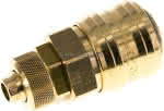 Kupplungsdose (NW7,2) 10x8mm Schlauch, Messing