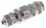 Schott-Kupplungsdose (NW5),8x6mm Schlauch, Edelstahl