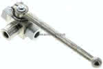 Hochdruck-3-Wege Kugelhahn, T-,Bohrung, G 1/4", 0 - 500bar