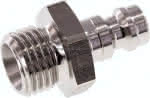 Kupplungsstecker (NW5) G 1/4"(,AG), 1.4404