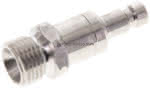 Kupplungsstecker (NW2,7) G 1/,8"(AG), 1.4404