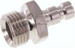 Kupplungsstecker (NW2,7) G 1/,8"(AG), 1.4404