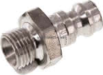 Kupplungsstecker (NW5) G 1/8"(,AG), 1.4404