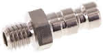 Kupplungsstecker (NW2,7) M 5(,AG), 1.4404