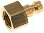 Kupplungsstecker (NW5) G 1/4"(,IG), Messing