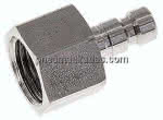 Kupplungsstecker (NW2,7) G 1/,8"(IG), 1.4404