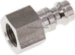 Kupplungsstecker (NW5) G 1/8"(,IG), 1.4404