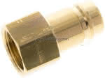 Kupplungsstecker (NW15) G 3/4" (IG), Messing