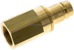 Kupplungsstecker (NW15) G 3/4" (IG), Messing