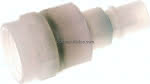 Kupplungsstecker (NW7,2) G 3/,8", PVDF absperrend