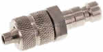 Kupplungsstecker (NW2,7) 4, 3x3mm Schlauch, 1.4404