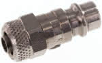 Kupplungsstecker (NW7,2) 8x6mm,Schlauch, 1.4404