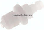 Schott-Kupplungsstecker (NW5),8x6mm Schlauch, PVDF