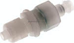 Schott-Kupplungsstecker (NW5),8x6mm Schlauch, PVDF