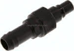 Kupplungsstecker (NW7,2) 13 (,1/2") mm Schlauch, POM absperr