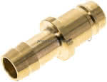 Kupplungsstecker (NW15) 19 (3/ 4")mm Schlauch, Messing