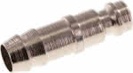 Kupplungsstecker (NW5) 9 (3/8" )mm Schlauch, Stahl verzinkt