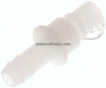 Kupplungsstecker (NW7,2) 9 (3/,8") mm Schlauch, PVDF offen