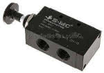 3/2-Wege Axial-Handhebelventil,, Raste, G 1/2"