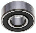 Pendelkugellager zylindrisch,,DIN 630, 20x47x18mm, 2RS abged