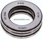 Axial Rillenkugellager, DIN,711, 20x35x10mm, ebene Auflage