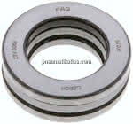 Axial Rillenkugellager, DIN,711, 30x52x16mm, ebene Auflage