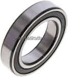 Rillenkugellager, DIN 625, 50x80x16mm, 2RS abgedichtet (b