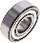 Rillenkugellager, DIN 625, 17x40x12mm, 2Z geschlossen (ni