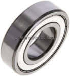 Rillenkugellager, DIN 625, 30x62x16mm, 2Z geschlossen (ni