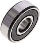 Rillenkugellager, DIN 625, 15x42x13mm, 2RS abgedichtet (b