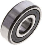 Rillenkugellager, DIN 625, 20x52x15mm, 2RS abgedichtet (b