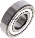 Rillenkugellager, DIN 625, 35x80x21mm, 2Z geschlossen (ni