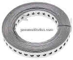 FISCHER Lochband 17mm, 10 mtr. , Stahl verzinkt
