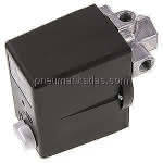 Kompressor-Druckschalter G 1/ 2", 4 - 11 bar (mit Schalter)