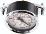 Einbaumanometer, 3-kant-,Frontring, 63mm, -1 bis 0 bar