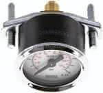 Einbaumanometer, 3-kant-,Frontring, 40mm, 0 - 10 bar