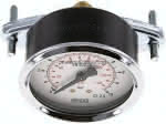 Einbaumanometer, 3-kant-,Frontring, 63mm, 0 - 10 bar