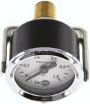 Einbaumanometer, 3-kant-,Frontring, 40mm, 0 - 1 bar