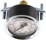 Einbaumanometer, 3-kant-,Frontring, 50mm, 0 - 1 bar