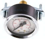 Einbaumanometer, 3-kant-,Frontring, 50mm, 0 - 16 bar