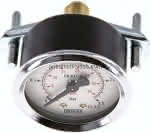 Einbaumanometer, 3-kant-,Frontring, 50mm, 0 - 2,5 bar